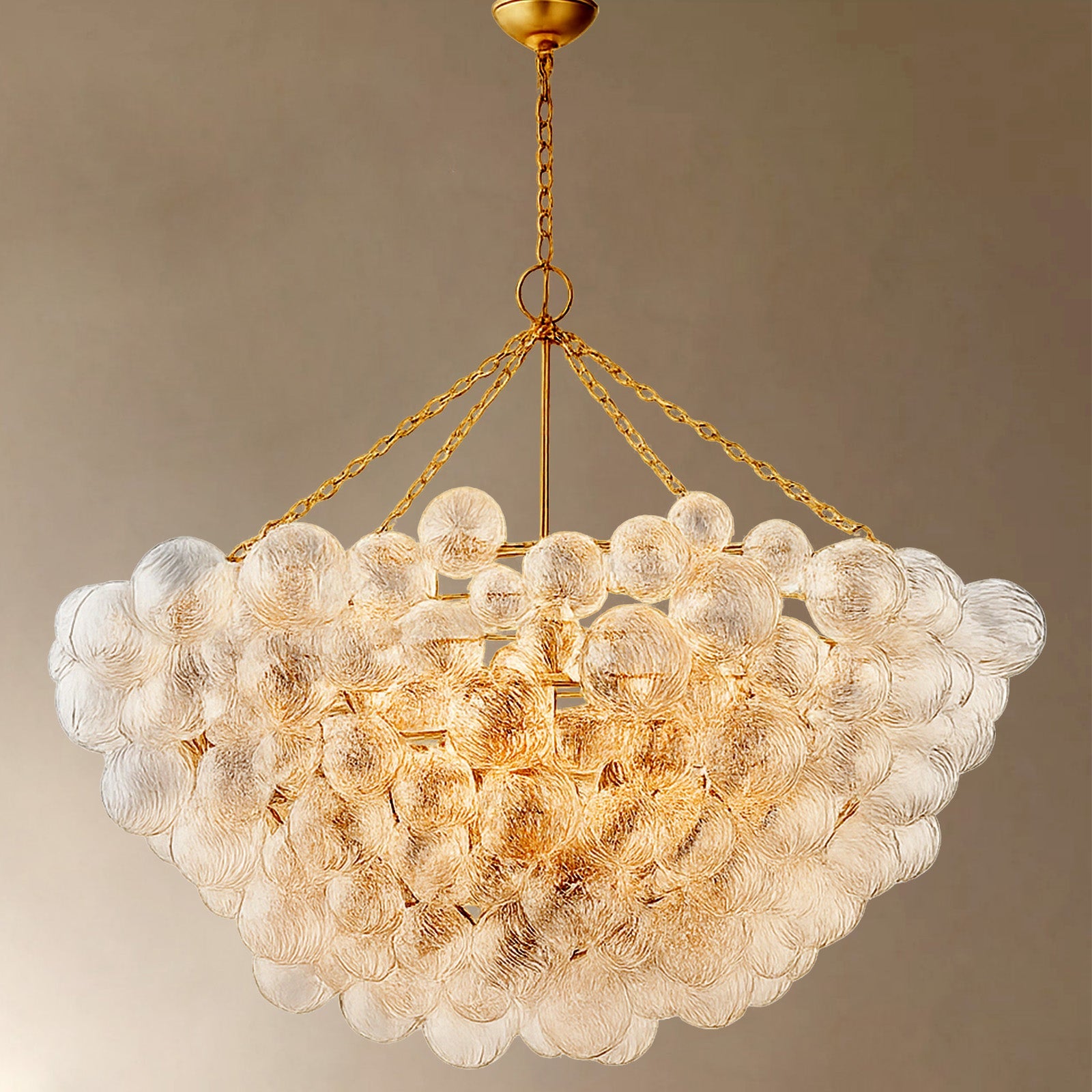 CELESTIAL ORB CRYSTAL LIGHTING FIXTURE
