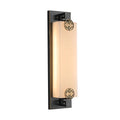 FENWICK RUSTIC BRONZE OUTDOOR WALL LANTERN