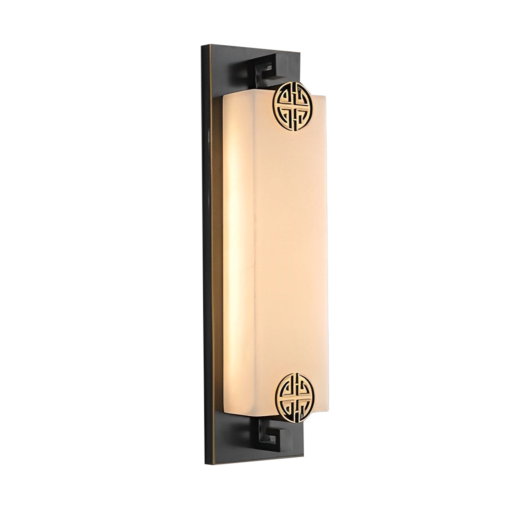 FENWICK RUSTIC BRONZE OUTDOOR WALL LANTERN