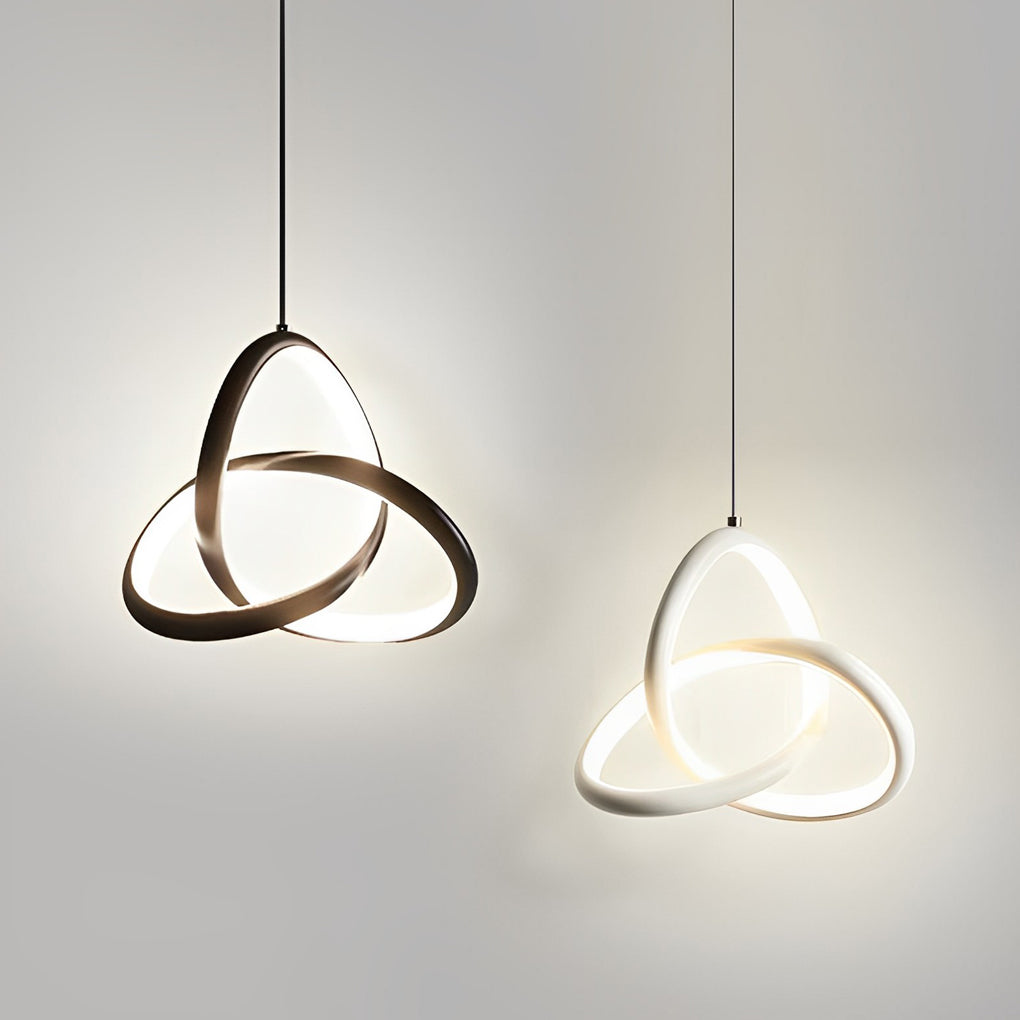 WINTHORPE TRIO RING DIMMABLE LED CHANDELIER