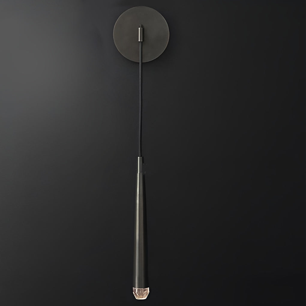 WINTHORPE CRYSTAL STRIP WALL SCONCE