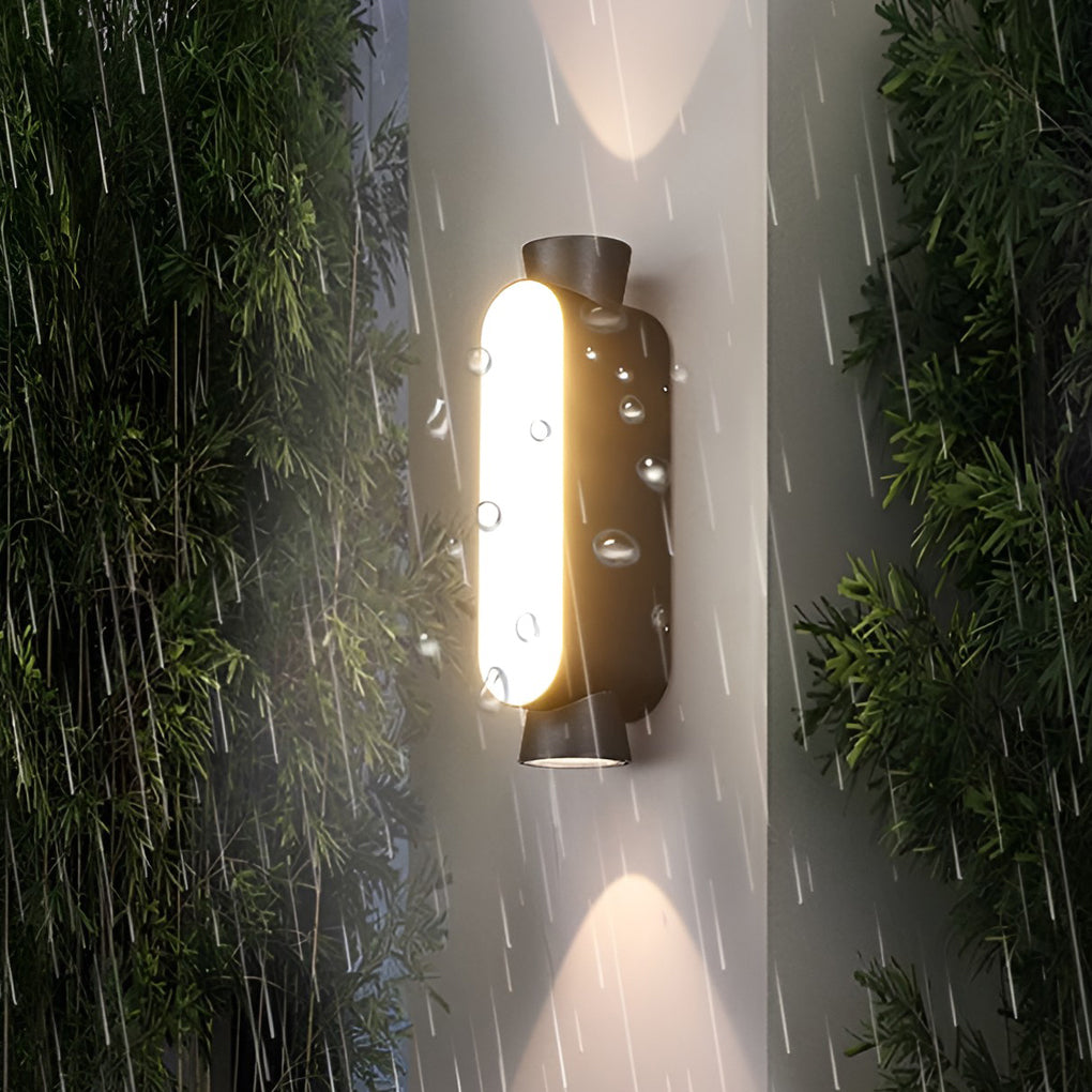 WINTHROP RAINPROOF LED WALL LANTERN WITH DUAL LIGHTING
