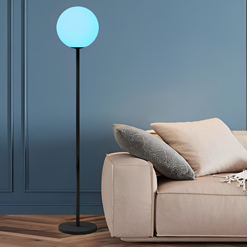 CHARING CROSS MULTI-HUE ORB FLOOR LANTERN