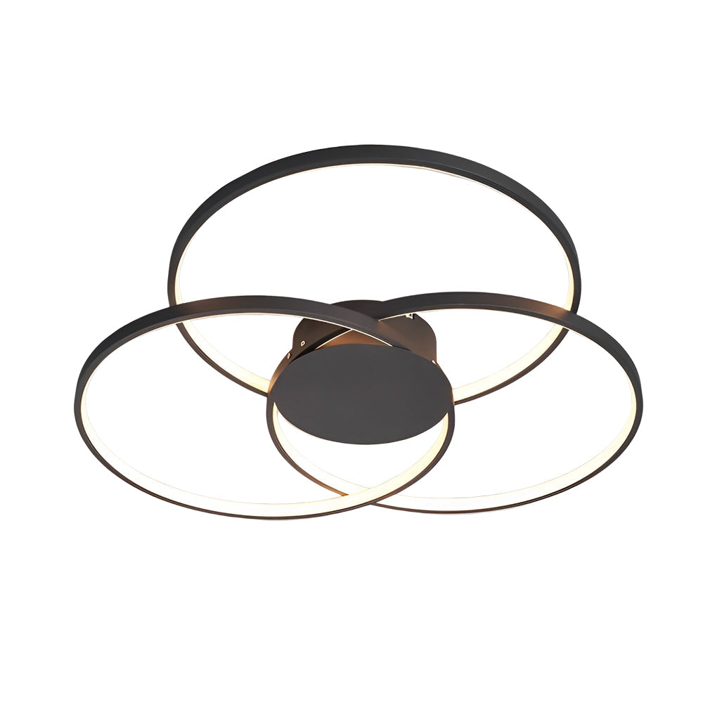 WINTHROP TRIO RING DIMMABLE METAL CEILING LANTERN