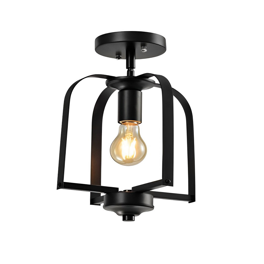 WINTHROP WROUGHT IRON FARMHOUSE CHANDELIER