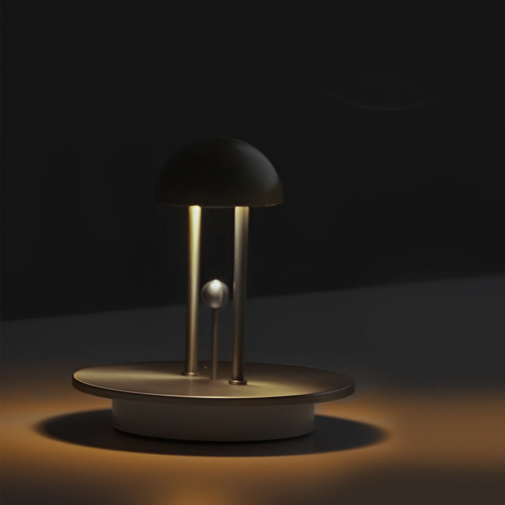 WINTHROP SILVER TOUCH LAMP WITH DIMMING GLOW