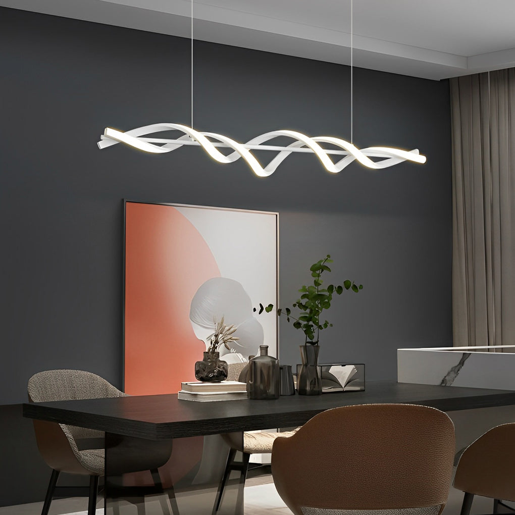 WINTHROP WHIRL Dimmable LED Chandelier