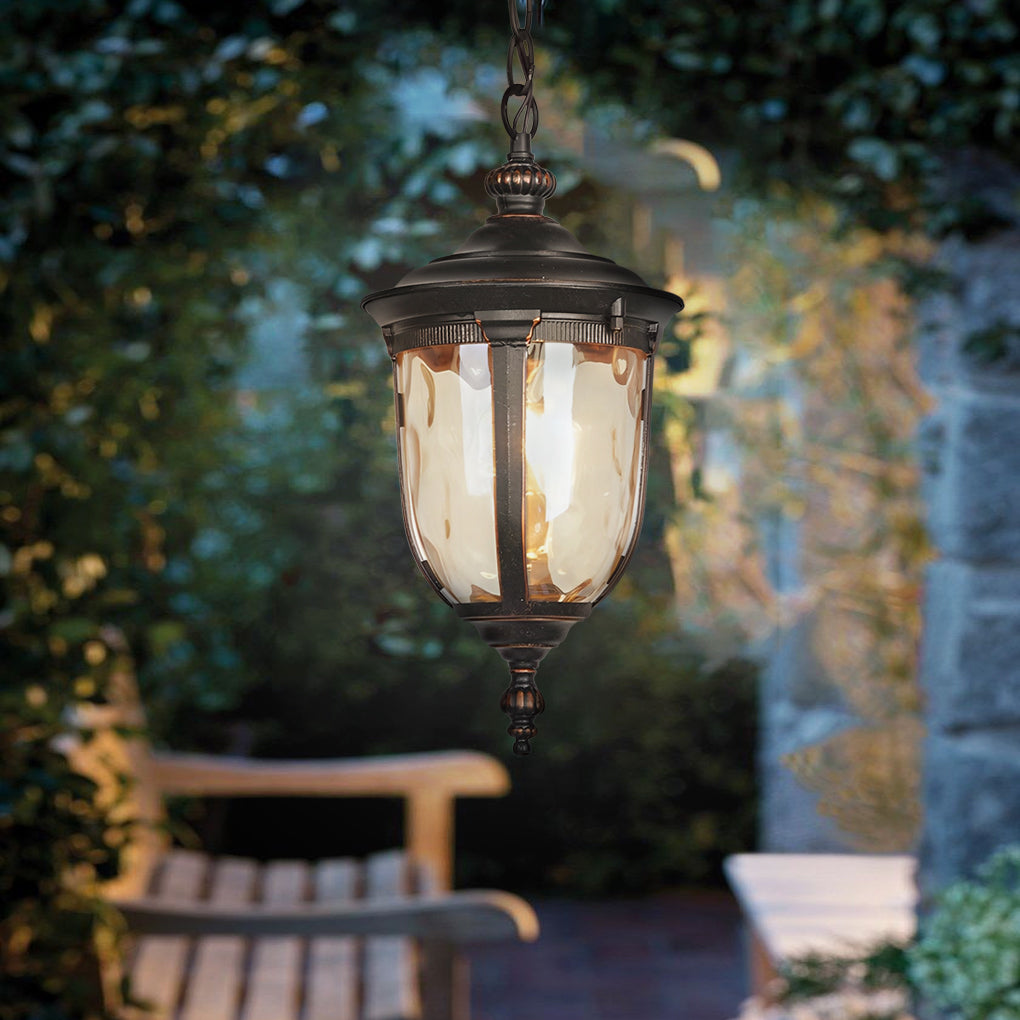 WINDSOR BLACK WATERPROOF OUTDOOR CHANDELIER