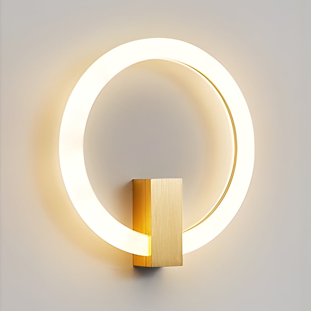 WINDSOR CIRCLE DIMMABLE LED WALL SCONCE