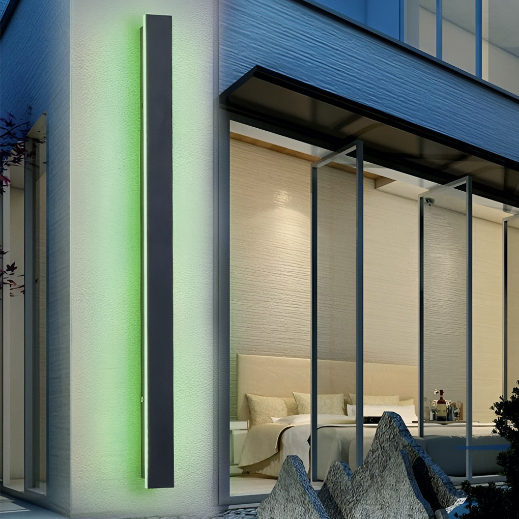 BLACKWATER RAINBOW HORIZON OUTDOOR LED WALL LANTERN