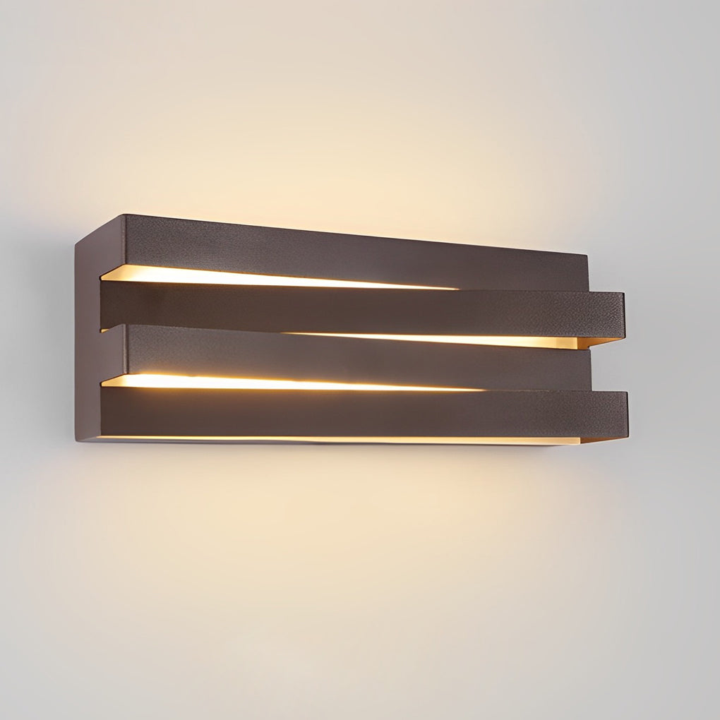 BRAMBLETON MODERN GEOMETRIC LED WALL SCONCE
