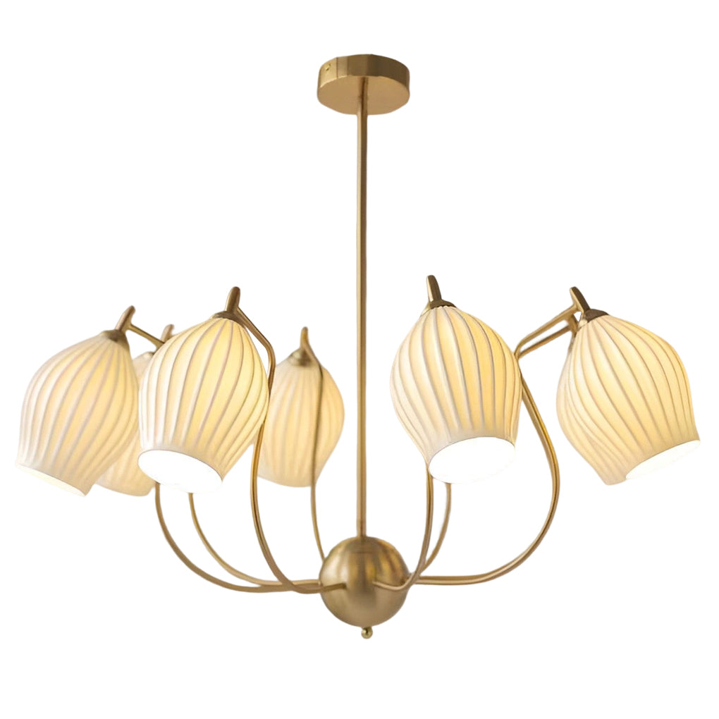 WHITBY BLOSSOM QUAD LIGHT CEILING LAMP