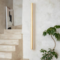 AMBERLEY TRAVERTINE STRIPED LED WALL SCONCE