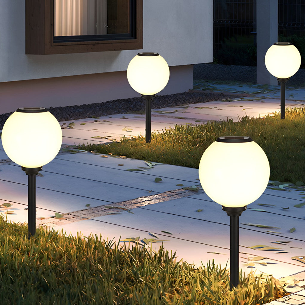 CHARLESTON ORB SOLAR GLOW PATH LIGHTS