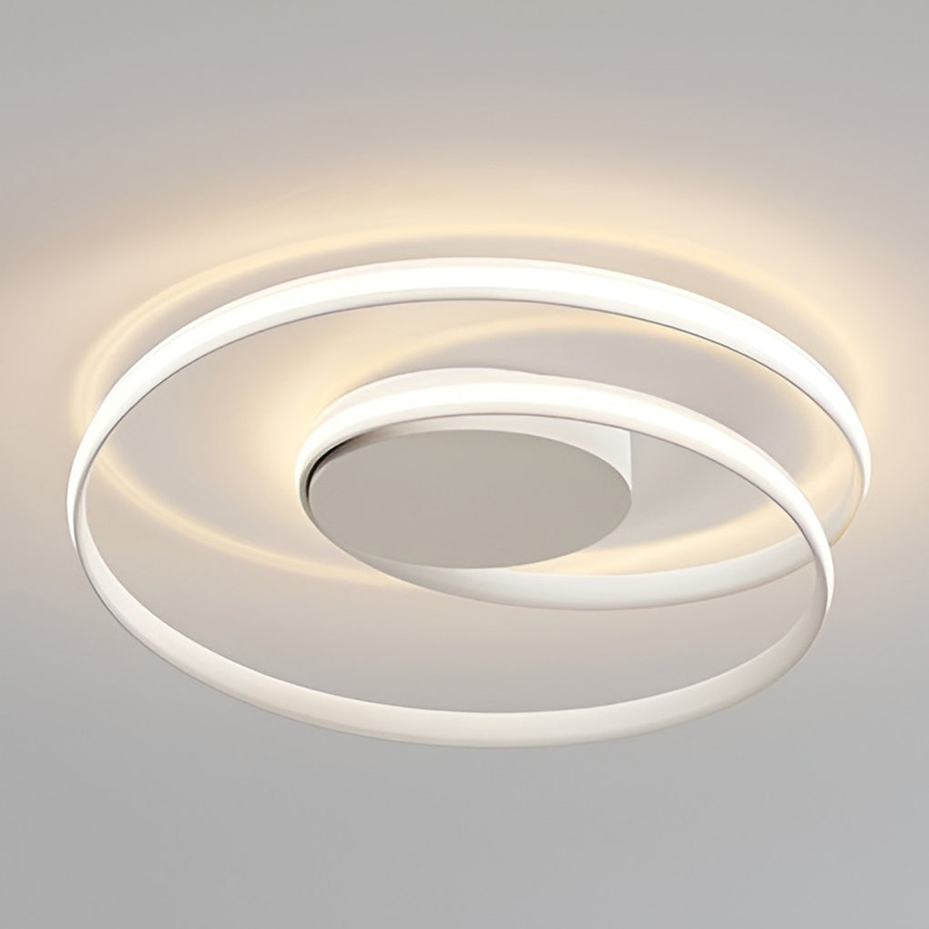 WINTHROP CIRCULAR DIMMABLE LED FLUSH MOUNT LIGHTING