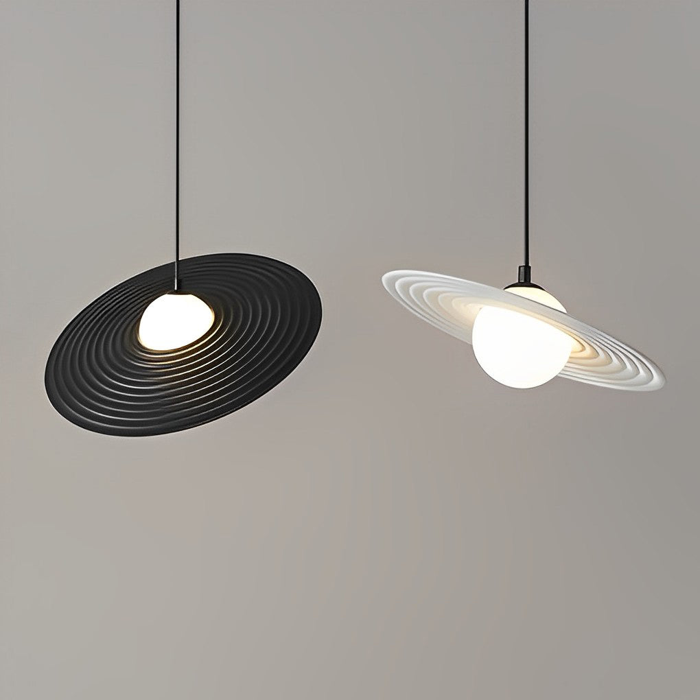WINDSOR CIRCLE MODERN LED PENDANT LIGHT