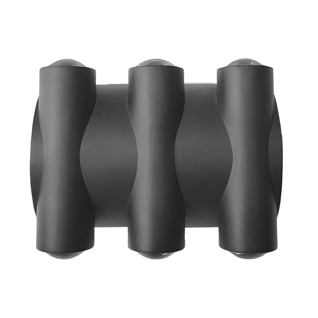 WINDSOR BLACK LED WALL WASHER WITH DUAL LIGHTING