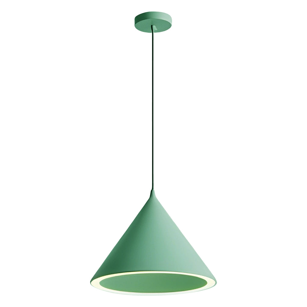 FENWICK HUE CONICAL PENDANT LIGHT, MACARON COLOR NORDIC DESIGN FOR KITCHEN ISLAND