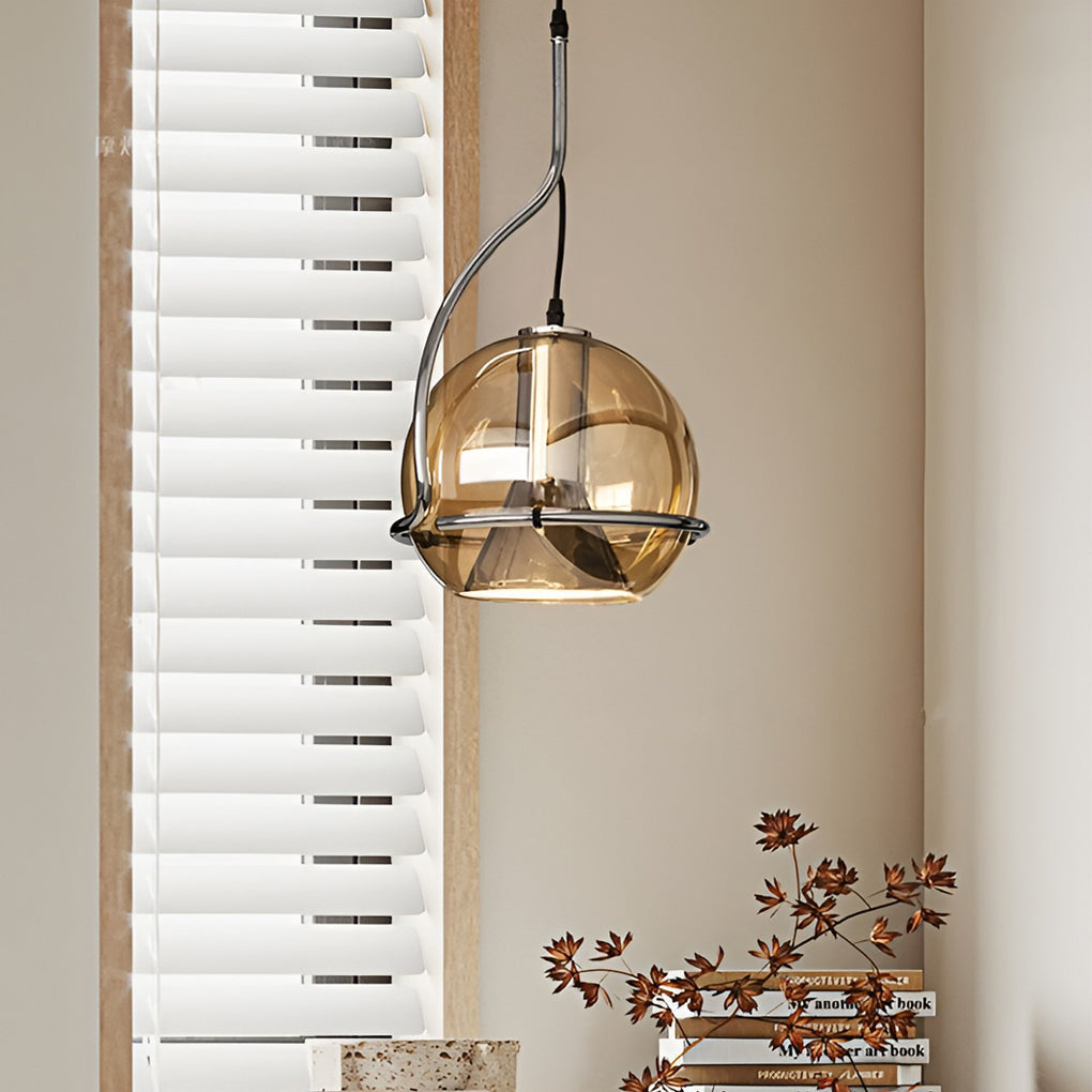 WINDSOR ORB GLASS HANGING LIGHT