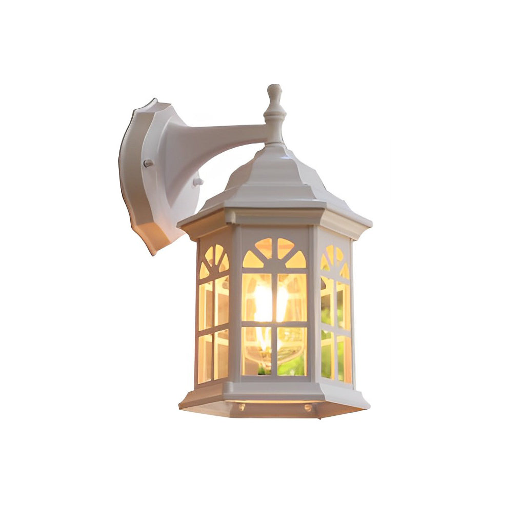 WINDSOR ALUMINUM RAINSHIELD WALL LANTERN