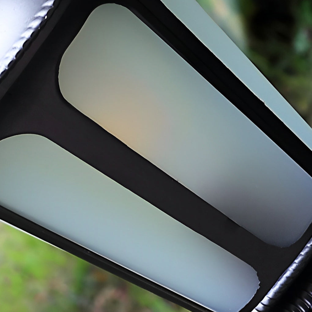 BLACKWATER GARDEN LANTERN POST WITH LED ILLUMINATION