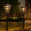 WINDSOR SOLAR GLOBE POST LANTERN WITH SMART LIGHTING TECHNOLOGY