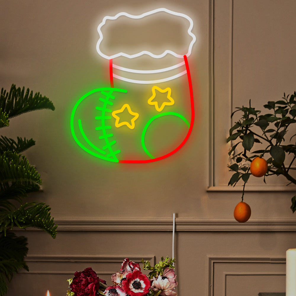 WINTERGLOW CHRISTMAS SOCKS ILLUMINATION ART