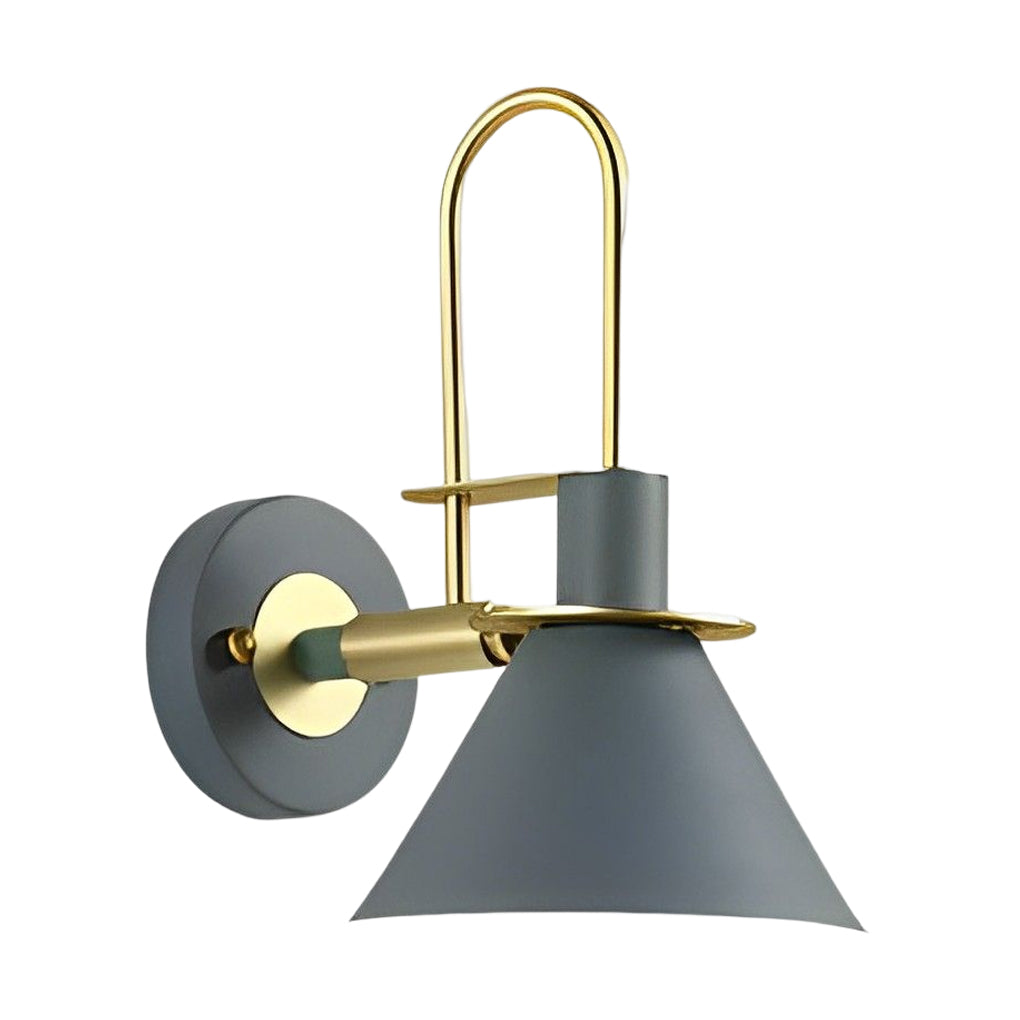 VANDERBILT HORN-INSPIRED IRON WALL SCONCE