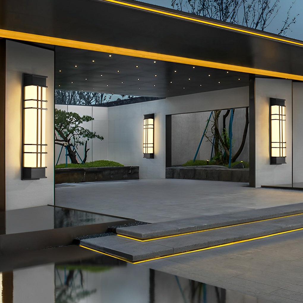 WINTERBOURNE TRADITIONAL RECTANGULAR OUTDOOR LED LANTERN