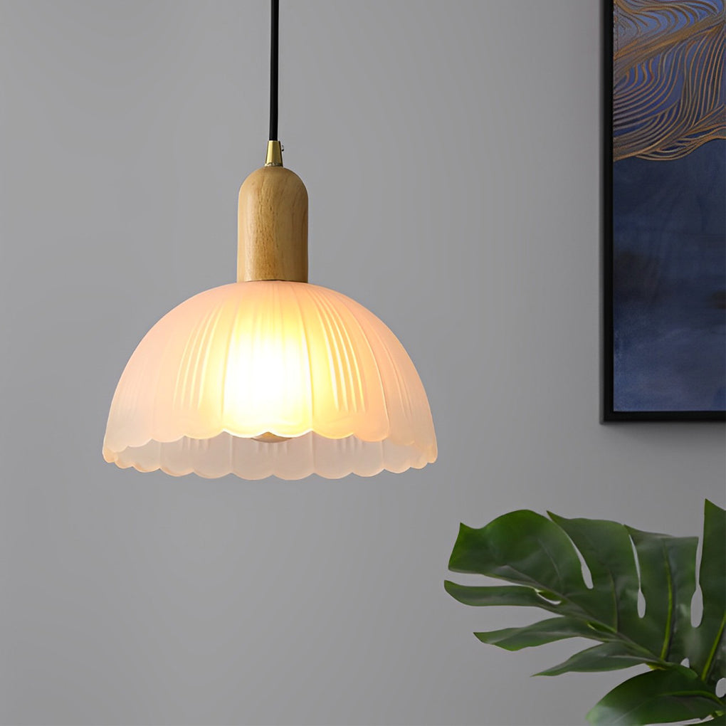 FLORENCE BLOOMING GLASS HANGING LANTERN