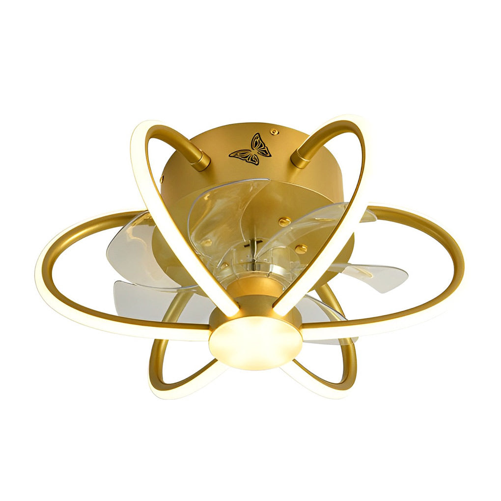 FLORENTINE WHISPERS SMART LED CEILING FAN WITH REMOTE CONTROL