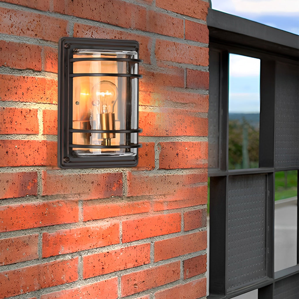 WINDSOR BRONZE GLAZE OUTDOOR WALL SCONCE