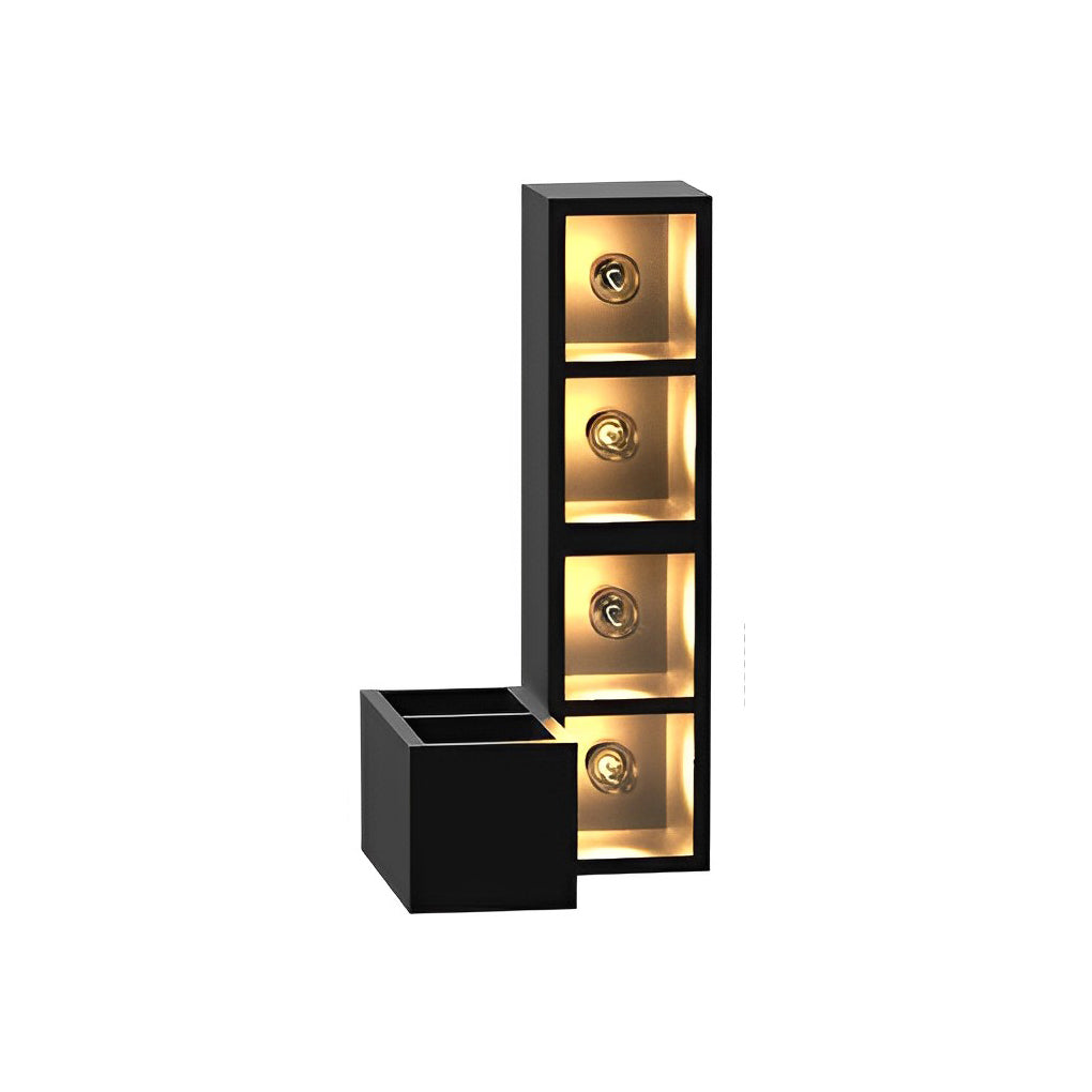 FENWICK RAINSHIELD SQUARE LED WALL SCONCE WITH INTEGRATED PLANTER