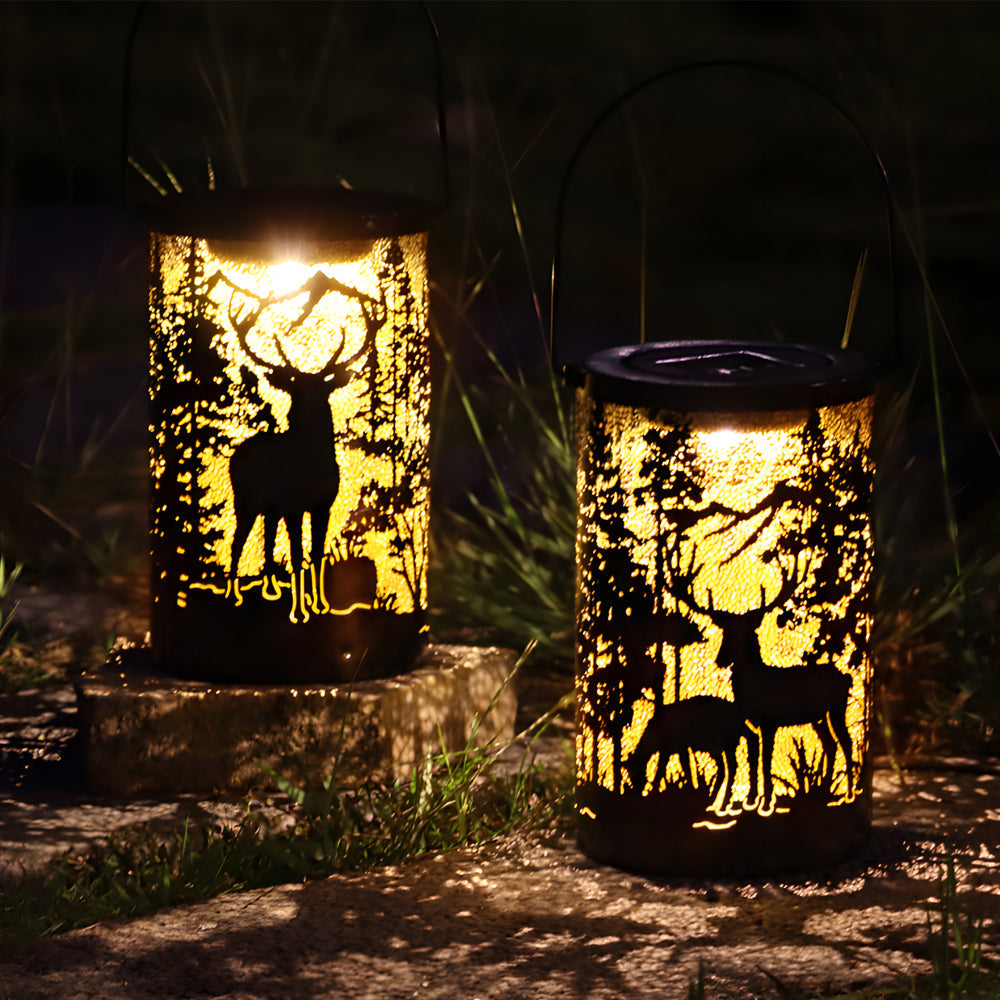 RAVENSCROFT SOLAR DEER SHADOW LANTERN