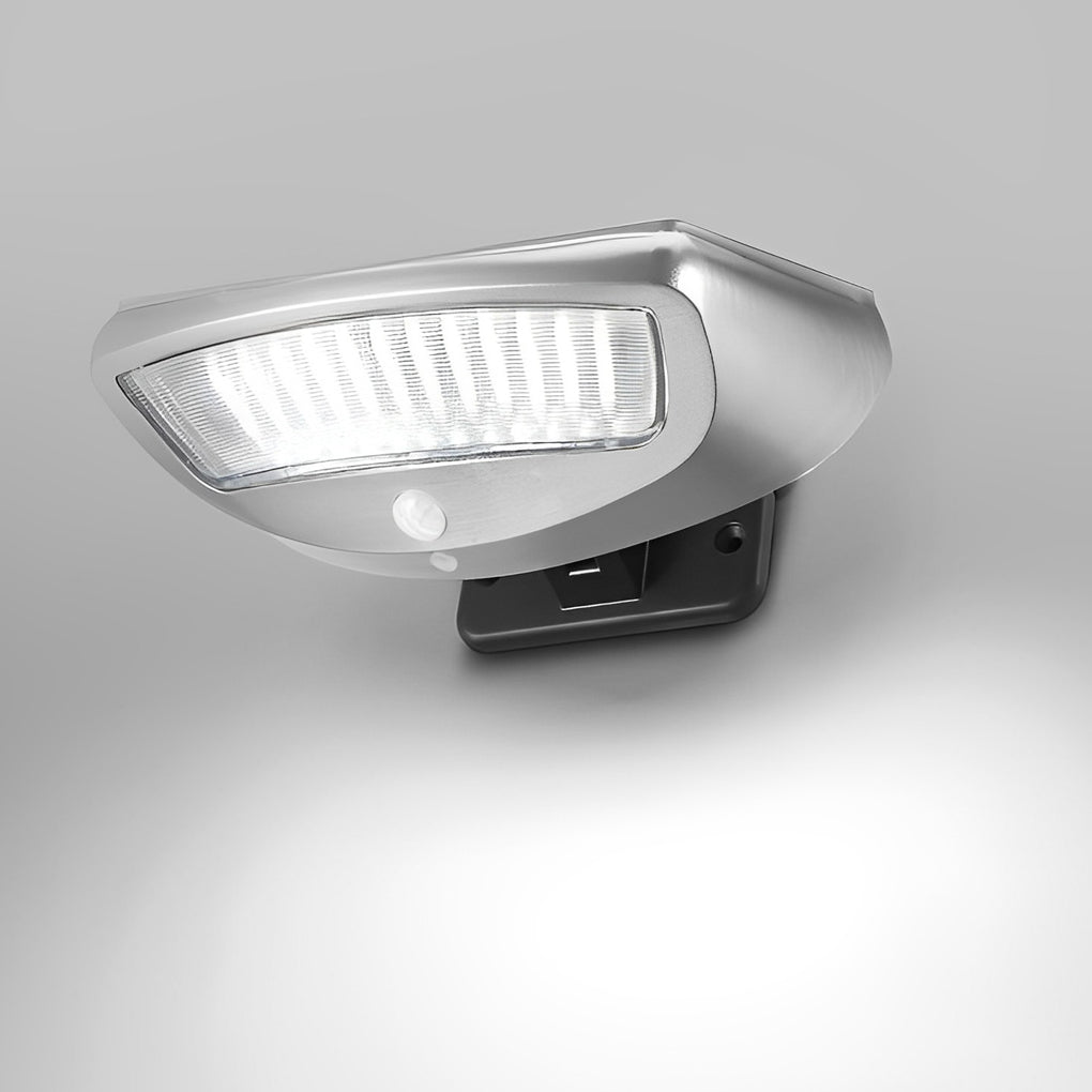 RAVENHALL SOLAR-POWERED MOTION DETECTOR WALL SCONCE WITH 45° TILT