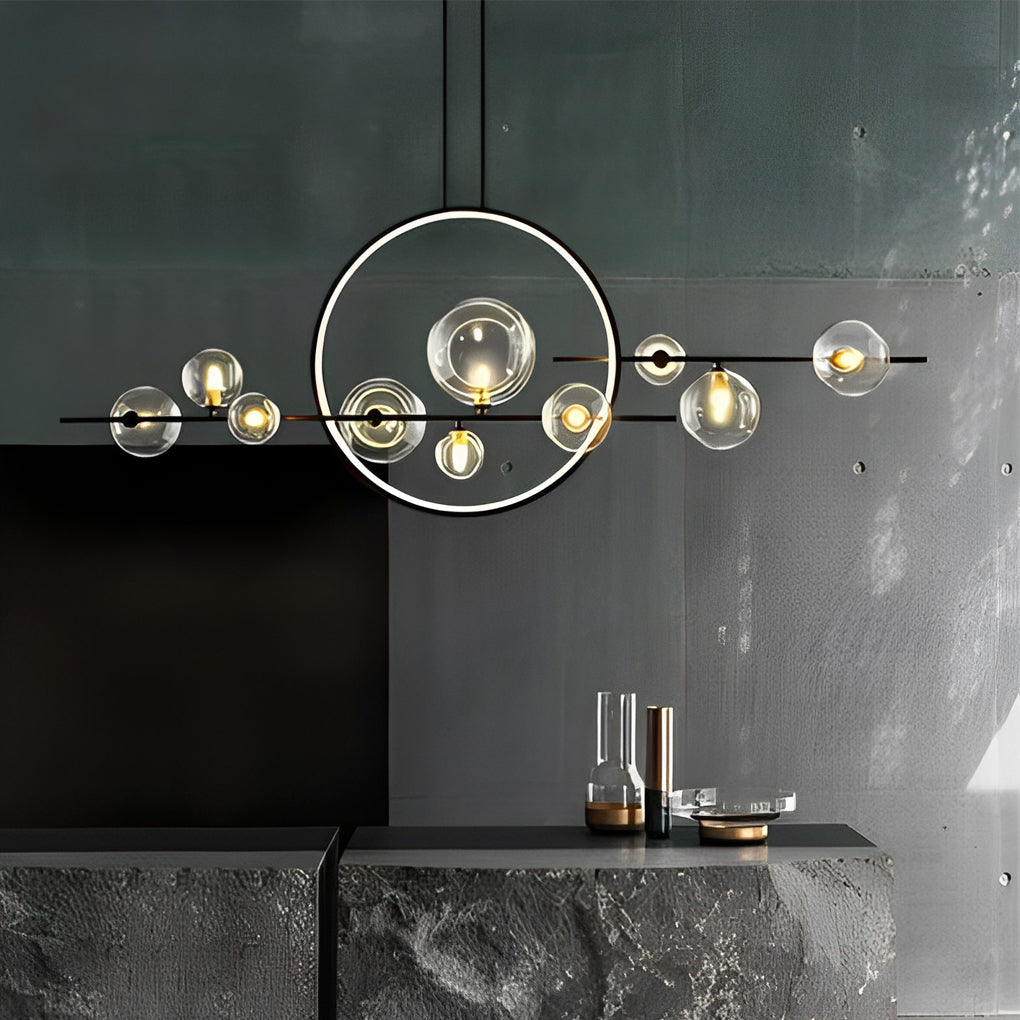 ASTORIA LUNAR ORB LED CHANDELIER