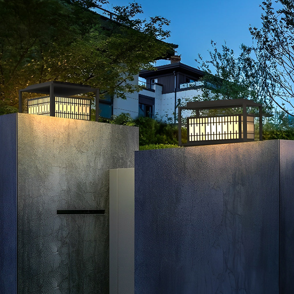 WINDSOR SQUARE VINTAGE LED OUTDOOR PILLAR LIGHTING