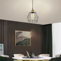 WINCHESTER TRIO GEOMETRIC IRON LANTERN CHANDELIER