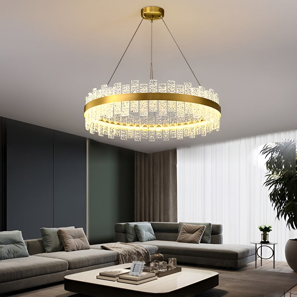 CHARLESTON CRYSTAL ORB HANGING LUMINAIRE
