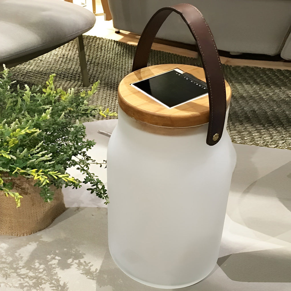 WINDSOR SOLAR FLASK GARDEN ILLUMINATOR