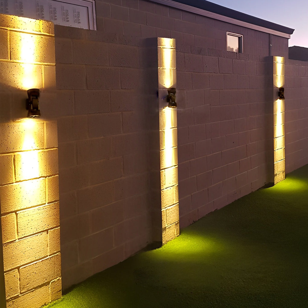 WINDSOR GLOW DUAL-DIRECTIONAL OUTDOOR WALL LANTERN
