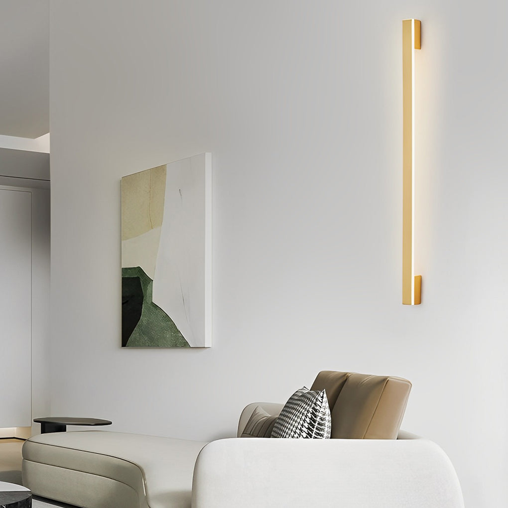 WINTHORPE COPPER TRIO DIMMING LINEAR WALL LAMP