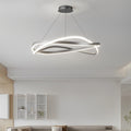 WHITBY CIRCULAR DIMMER CHANDELIER WITH THREE LIGHT SETTINGS