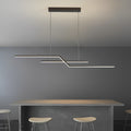 FENWICK MODERN LINEAR DIMMING CHANDELIER