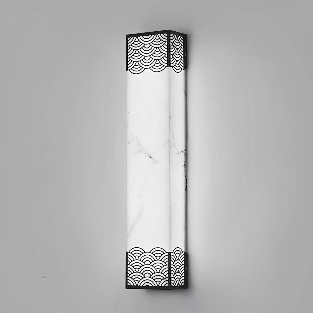 WINDSOR HARBOR RECTANGULAR RESIN LED OUTDOOR WALL LANTERN
