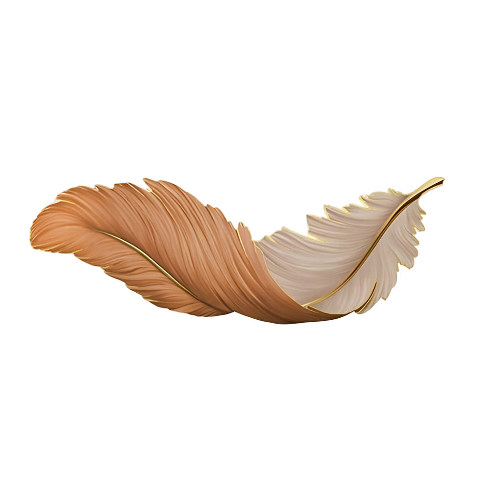WHIMSY PLUME REMOTE CONTROLLED LED WALL SCONCE