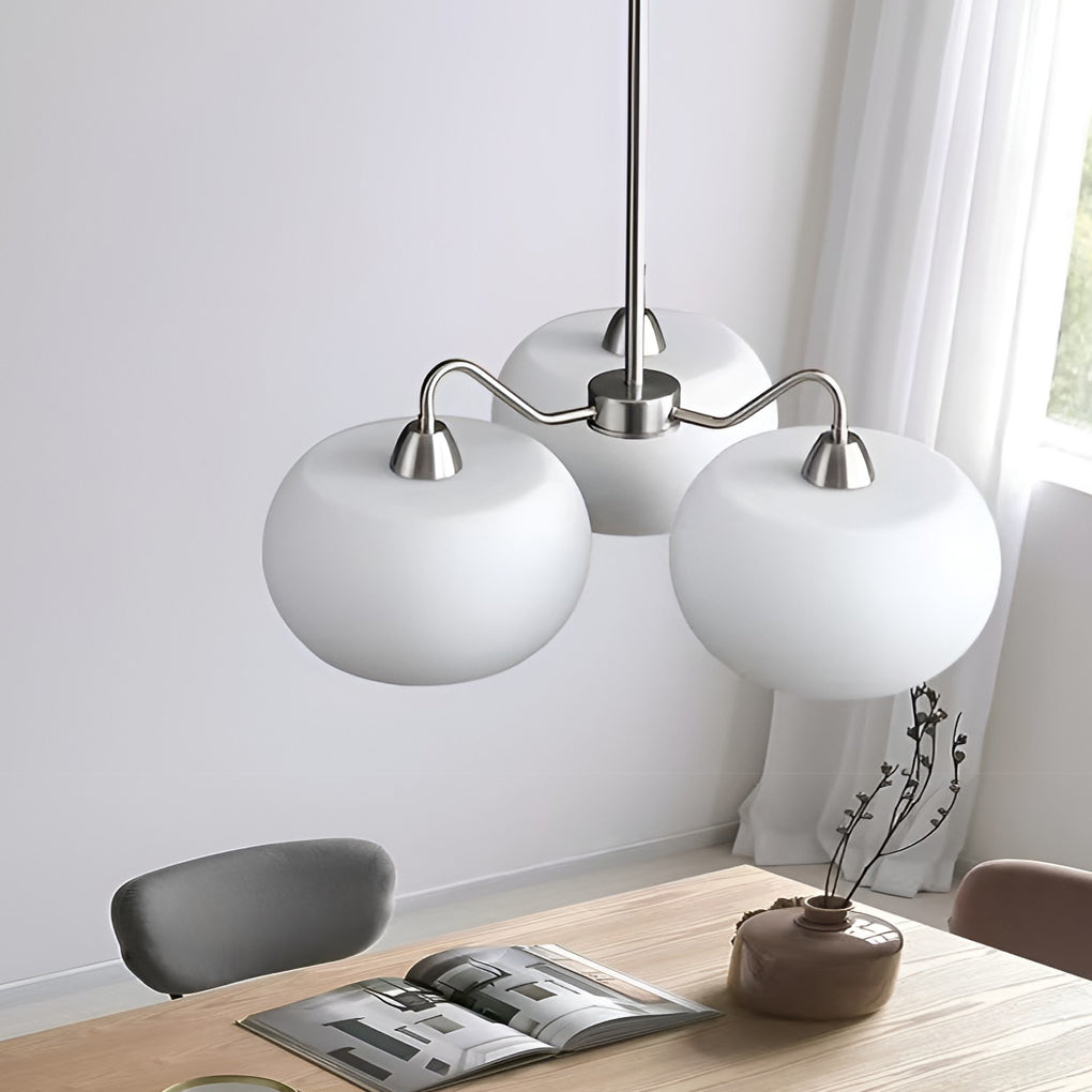 WINDSOR GLASS TRIO HANGING CHANDELIER