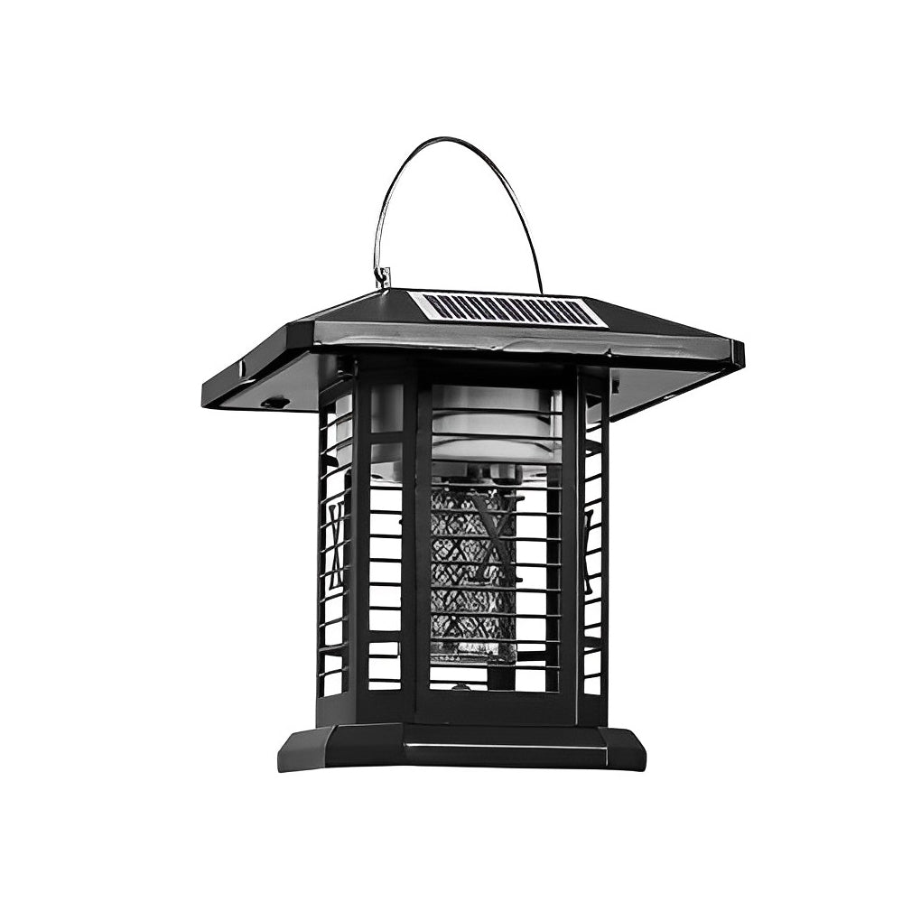 WINDSOR SOLAR MOSQUITO REPELLENT LANTERN WITH DUAL ILLUMINATION AND WEATHERPROOF DESIGN