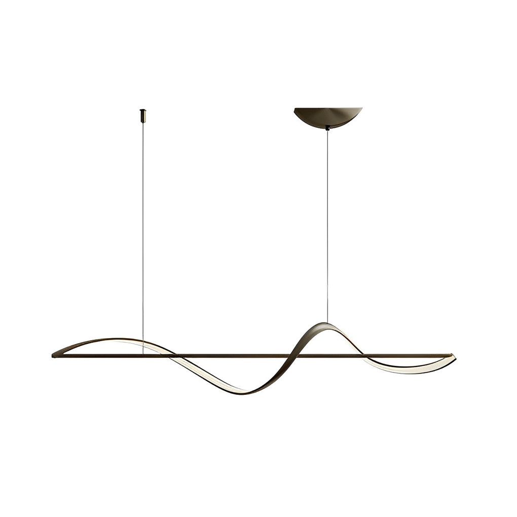 WINTHORPE WAVING STRIP LED CHANDELIER