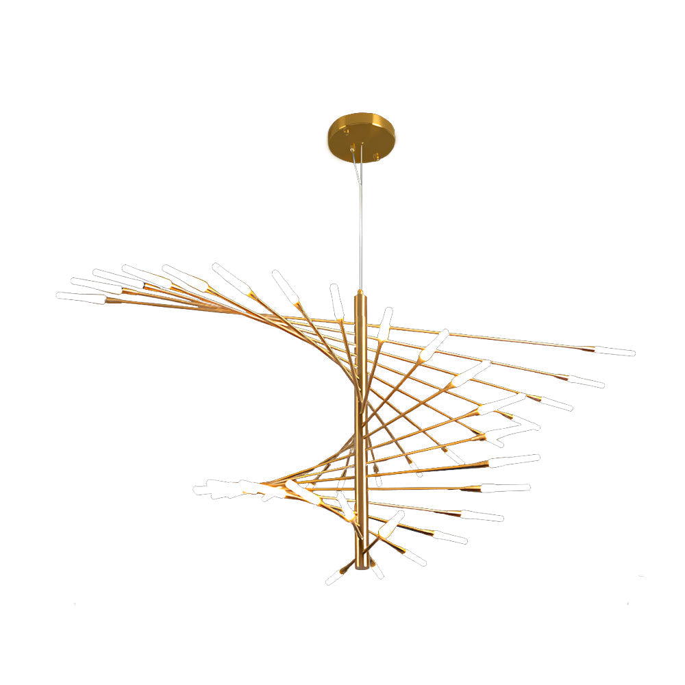WINTHROP SPIRAL AURORA LED CHANDELIER